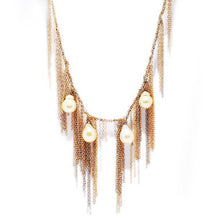 Load image into Gallery viewer, White South Sea Pearls Fringe Necklace

