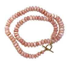 Load image into Gallery viewer, Pink Opal Beaded Necklace
