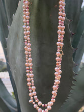 Load image into Gallery viewer, Rainbow Collection &quot;Pink Clouds&quot; Beaded Necklace
