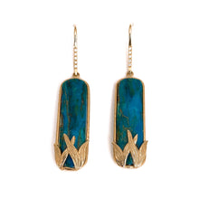 Load image into Gallery viewer, Opalina Gold Drop Earrings
