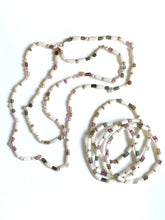 Load image into Gallery viewer, Rainbow Collection &quot;Cirrus&quot; Beaded Necklace w/ matching Bracelets
