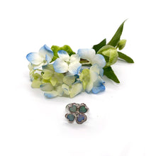 Load image into Gallery viewer, White Gold &amp; Australian Opal Flower Ring
