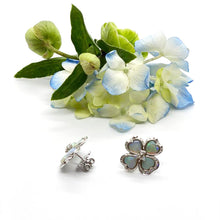 Load image into Gallery viewer, Australian Opal Flower Earrings
